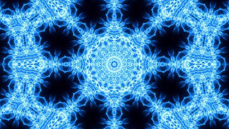 Abstract kaleidoscope background. Beautiful multicolor kaleidoscope texture. Unique kaleidoscope design.の写真素材
