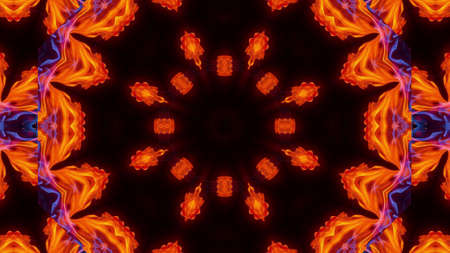 Abstract kaleidoscope background. Beautiful multicolor kaleidoscope texture. Unique kaleidoscope...