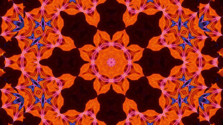 Abstract kaleidoscope background. Beautiful multicolor kaleidoscope texture. Unique kaleidoscope...