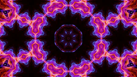 Abstract kaleidoscope background. Beautiful multicolor kaleidoscope texture. Unique kaleidoscope...