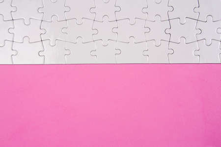 Pieces of a puzzle gameの写真素材
