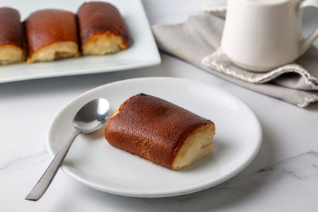 Traditional delicious Turkish dessert Kazandibi