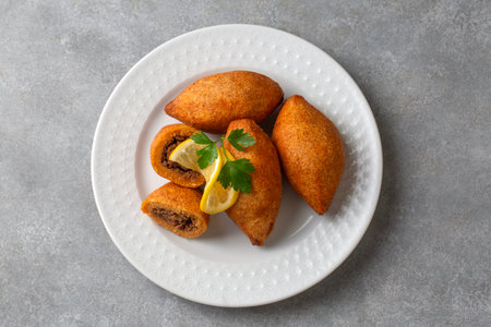 Kibbeh is a popular dish in Middle Eastern cuisine (Turkish name; icli kofte)