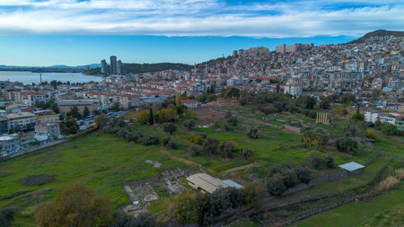 Izmir, Smyrna, Bayrakli, ancient cityのeditorial素材