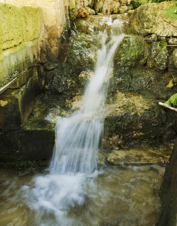 Water streamの写真素材