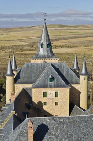 Alcazar in Segovia - Spainのeditorial素材