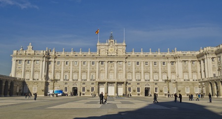 The Royal Palace of Madrid  Spain  のeditorial素材
