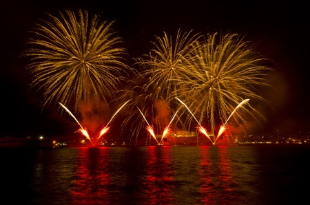 Fireworks over the Grand Harbour - Malta