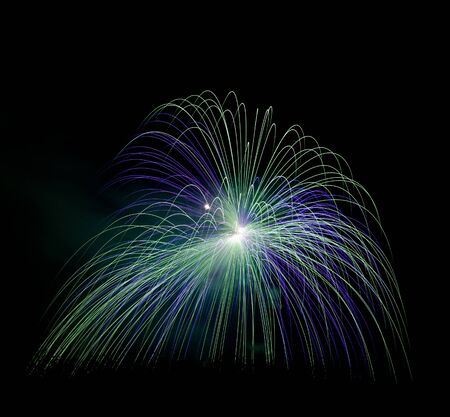 Fireworks Display for the Feast of Saint Mary in Mqabba - Maltaの写真素材