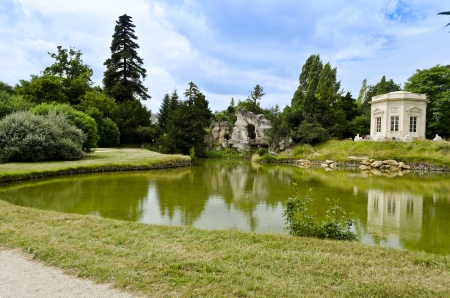 Rocher and Belvedere located in the Trianon - Versailles, Franceのeditorial素材