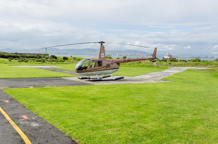 Helicopter at Cape Town Waterfront  South Africaのeditorial素材