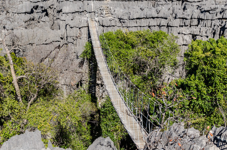 Grey Tsingy in Ankarana Park Madagascarの写真素材