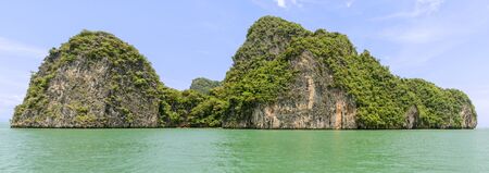Scenery of Phang Nga National Park in Thailandの写真素材