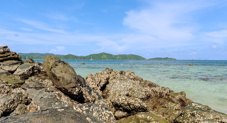 Khai Island in Phang Nga Bay, Thailandの写真素材