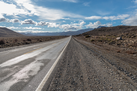 Ruta 40 in Neuquen Province, Argentinaの写真素材
