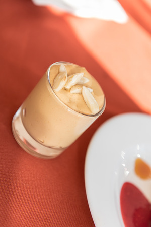 Almond mousseの写真素材