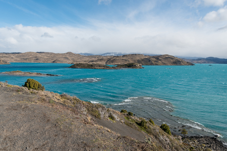 Parque Nacional Torres del Paine in Chileの写真素材