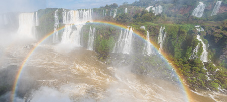 Brazilian Side of Iguazu Falls in Parana Province, Brazilの写真素材