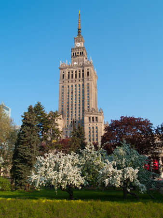 Spring in Warsaw, Poland
