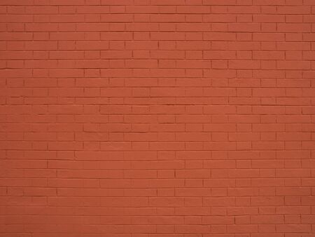 View of red brick wall texture backgroundの写真素材