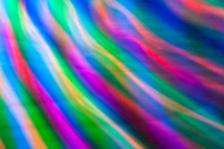 Abstract background of colored lights in a motionの写真素材