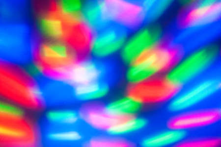 Abstract background of colored lights in a motionの写真素材