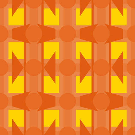Seamless geometric pattern with colorful elementsのイラスト素材