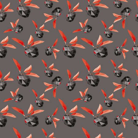 Seamless geometric pattern with colorful elementsのイラスト素材