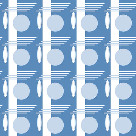 multicolor vector seamless pattern with abstract shapes. geometric art print. fashion 80s-90s. memphis style design. ethnic hipster backdrop. hand drawn. Wallpaper, cloth design, fabric, textile.のイラスト素材