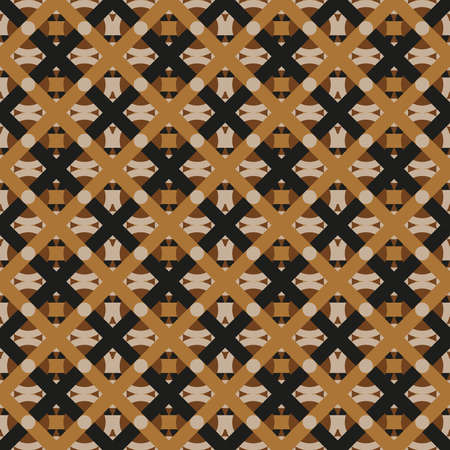 multicolor vector seamless pattern with abstract shapes. geometric art print. fashion 80s-90s....