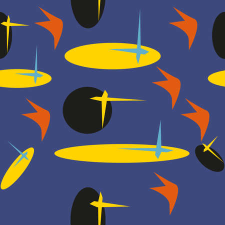 illustration graphic design geometric symmetrical ornament color dot pattern abstract background,plaid pattern with rough paper texture abstract background for art projects, banner, business, card,のイラスト素材