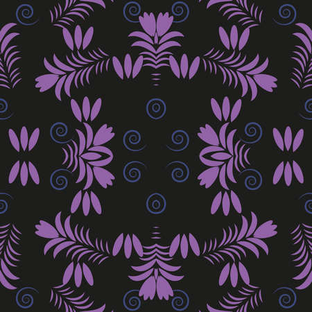 Abstract geometric seamless pattern with vertical fading lines, tracks, halftone stripes. Extreme...