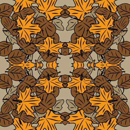 floral wallpaper with set of different flowers. Could be used as seamless wallpaper, textile,...