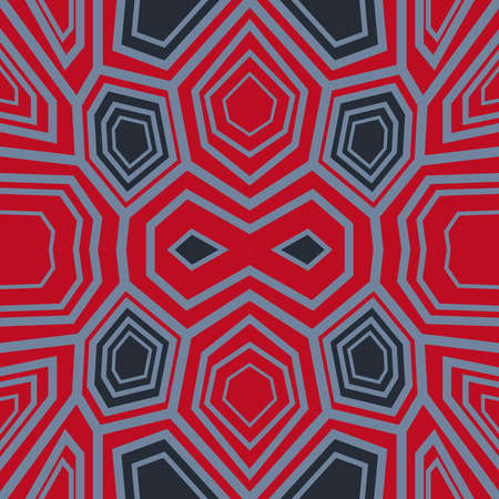 Background pattern with decorative geometric and abstract elements