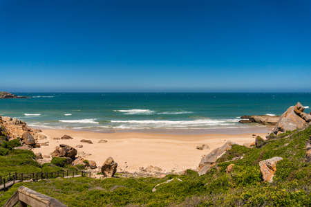 Ocean beach nature landscape. Tropical holiday destination summer backgroundの写真素材