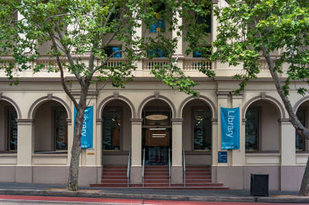 Sydney, Australia - October 18, 2017: Public library in Paddington suburb of Sydney, Australiaのeditorial素材