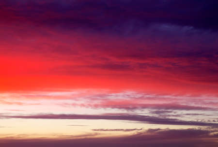 Beautiful colorful sky. Sky background の写真素材