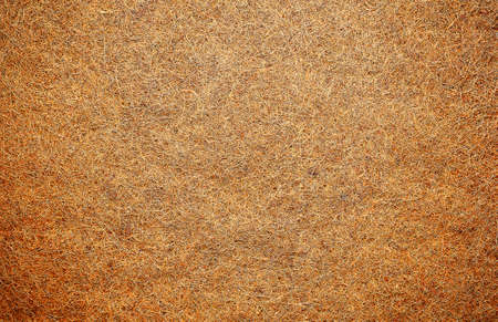 Mattress for a child made of coconut fiber. Background of coconut fiberの写真素材