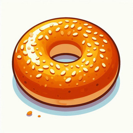 Cute cartoon bat. Vector illustration. Isolated on white background.のイラスト素材