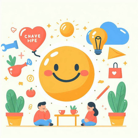 Flat design vector illustration concept of online dating, social media, love, relationships, relationships, dating.のイラスト素材