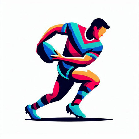 man skating on a white background, vector illustration of a figure skatingのイラスト素材