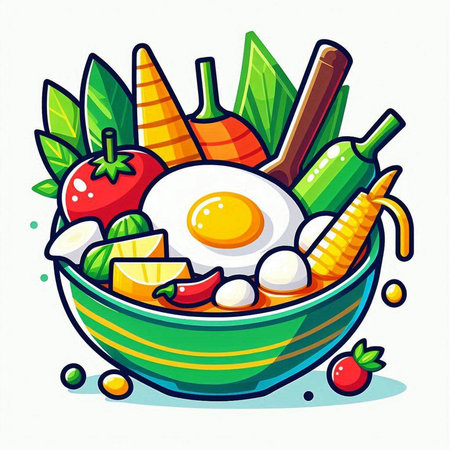 Furniture with mirror and plants on a white background. Vector illustration.のイラスト素材