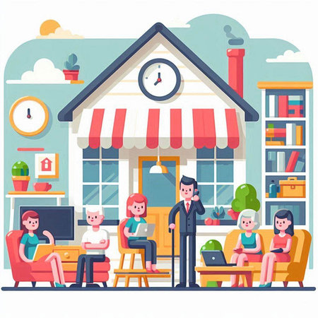 Fashion illustration of women's skirt and shoes with floral pattern.のイラスト素材