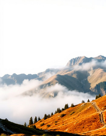 beautiful mountain landscape. Europeの写真素材