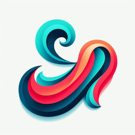 abstract background with dynamic waves. vector illustration. eps10のイラスト素材