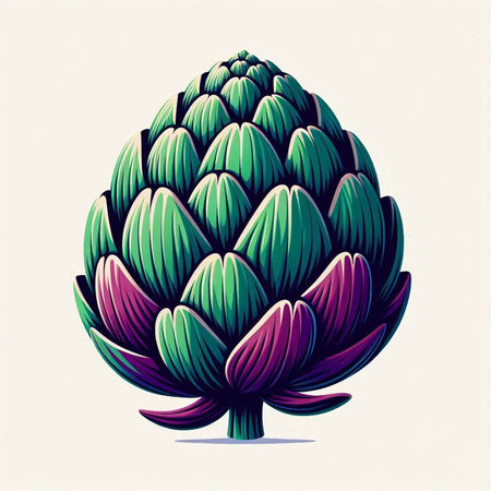 Artichoke, vector illustration. Artichoke vector illustration.のイラスト素材