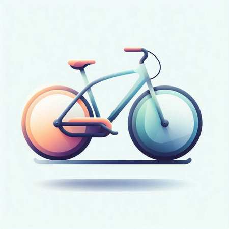 Bicycle icon, vector illustration eps 10. Eps 10.のイラスト素材