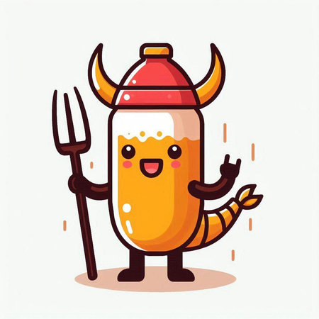 Cute cartoon pill character. Vector flat cartoon character illustration icon designのイラスト素材