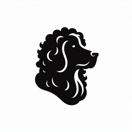 Silhouette of a lion on a white background. Vector illustrationのイラスト素材
