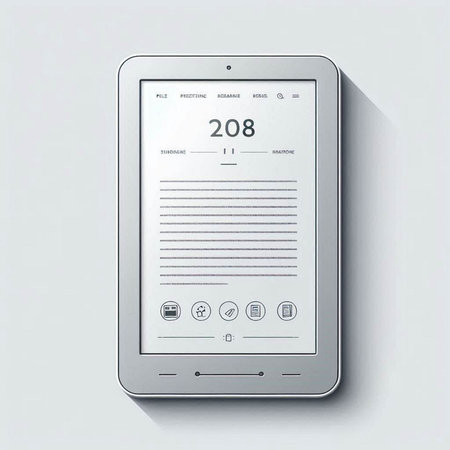Realistic Detailed 3d Render of Tablet PC. Vector Illustration